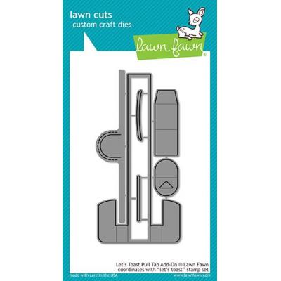 Lawn Cuts -Let's Toast Pull Tab Add-On Dies